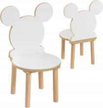 PlayPals Furniture Children Set Art.278459 White Комплект детской мебели- Cтол и 1 стул