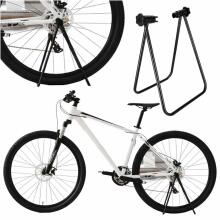 Ikonka Art.KX2862 Metāla salokāms dienesta velosipēdu statīvs aizmugurējam ritenim