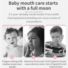 Kidsworld Oral Care Stick Art.278739 Smaganu mīksts marles tīrīšanas stienītis