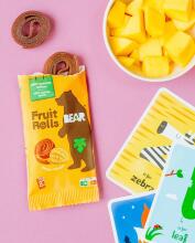 Bob Snail Fruit Rolls Mango Art.278754 Натуральные конфеты фруктово-ягодные,20g,1 шт