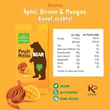 Bob Snail Fruit Rolls Mango Art.278754 Натуральные конфеты фруктово-ягодные,20g,1 шт