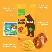 Bob Snail Fruit Rolls Mango Art.278754 Натуральные конфеты фруктово-ягодные,20g,1 шт