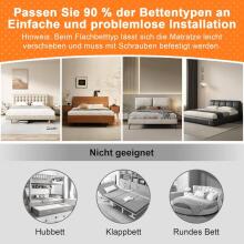 Bed Rail Art.278758 Grey Защитный бортик для кровати, 200 см, защитный барьер для детей
