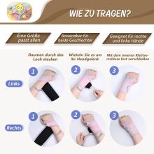 Indeemax Pack Copper Wrist Bandages Art.278761 Повязка медицинская эластичная из неопрена для фиксации лучезапястного сустава