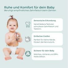 Colifree® Silicone Teething Ball  Art.278764 Augstākas kvalitātes - silikona grabulis (100% dabisks)