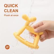 Miraloop Jellydog Teething Ring  Art.278765 Augstākas kvalitātes - silikona grabulis (100% dabisks)