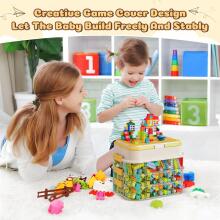 Storage Box for Lego Bricks  Art.278766 Creative storage box with integrated base plate
