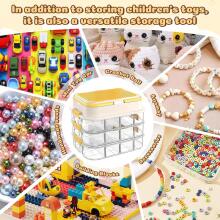 Storage Box for Lego Bricks  Art.278766 Creative storage box with integrated base plate