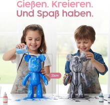 DIY Painting Liquid Bear Figure Kit - Home Decorations Art.278855 Komplekts radošais darbs Lācis