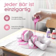 DIY Painting Liquid Bear Figure Kit - Home Decorations Art.278855 Komplekts radošais darbs Lācis