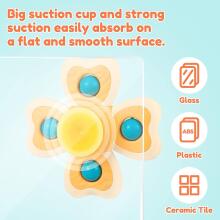 Vanmor Suction Cup Spinner Toy Art.278870 Вертушка Волчок (Юла) 1 шт.