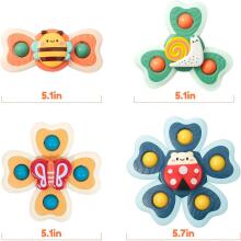 Vanmor Suction Cup Spinner Toy Art.278870 Вертушка Волчок (Юла) 1 шт.