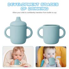 Vicloon Silicone Sippy Cup Art.278872 Silicone educational mug, 150 ml.