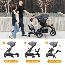Universal Footboard for Pushchairs Art.279409 Universālais ratu kāpslis (pakāpiens) ar sēdekli