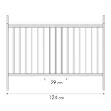 La Bebe™ Kids Wood Cot Sosna Art.279424 Natural Детская деревянная кроватка 120x60см