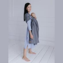 ZAFFIRO Ring Sling HugMe Roma 195 cm grey