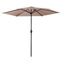 Folding Garden Parasol 6 Segments 300 cm with Cover Plonos PL-884