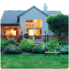 Garden bench with backrest 122 x 88.5 x 55.5 cm Sofotel Ivy