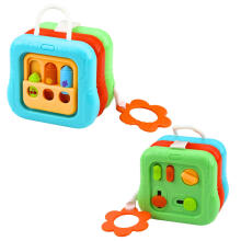Educational Sensory Cube Manipulative Panels 6 Activities