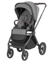 Bērnu rati 2in1 CARRELLO Ultra CRL-6527 Metāla pelēks
