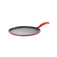 Čuguna pankūku panna &Oslash;27cm sarkana