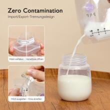 Momcozy Milk Bags Art.279936 Пакеты для сбора и хранения грудного молока,120 шт,180 мл
