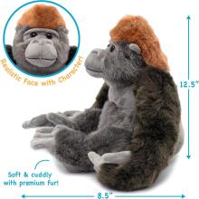 Kidsworld Plush Toys Gorilla  Art.279956 High-quality soft, plush toy Gorilla, 36 cm