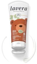 Lavera Baby Wash/Shampoo Art.279959 увлажняющее, успокаивающее и восстанавливающее средство для мытья тела и волос без мыла , 200 мл