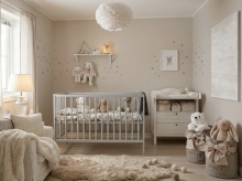 Bocian Baby Cot Magda 120x60 Art.280151 White Children's wooden crib 120x60 cm