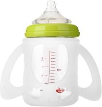 Silicone  Bottle Cover Art.280156 silikona piedurkne stiklam ar platu kaklu pudelei 120 ml