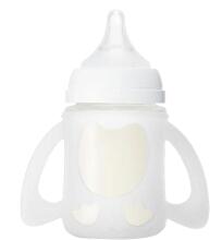 Silicone  Bottle Cover Art.280156 silikona piedurkne stiklam ar platu kaklu pudelei 120 ml