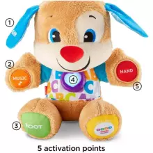 Fisher Price Laugh and Learn Herbew Learning Puppy Art. FPN77 Ученый интерактивный щенок на еврейском языке