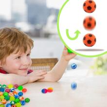 Kidsworld Ball Art.280240   Kaučuka bumbiņa  1gb.  (2.5cm)