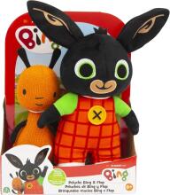 Bing ToyS and Flop Art.BNG43000  High-quality soft plush toy Bing, 25 cm + Flop 19 cm