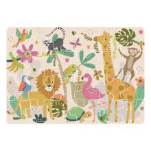 Mini Puzzle, Jungle, 24 pcs