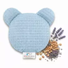 Bocialand Hot Water Bear Waffle Art.BL261 Sildošs spilvens, kas pildīts ar ķiršu kauliņiem un lavandu