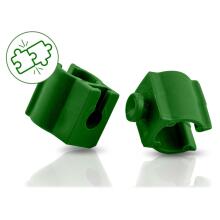 Savienotāji 11mm stabiem 2. tipa tomātu augiem Plonos PL-941 zaļi 10gab