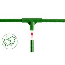 Savienotāji 11mm stabiem 3. tipa tomātu augiem Plonos PL-941 zaļi 4gab