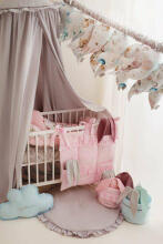 Organizer for the bed - P02-0672  - FLOUNCE - ECRU