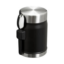 Termoss ēdienu The Legendary Food Jar + Spork 0,4L melns 2.0 