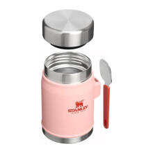Thermos food The Legendary Food Jar + Spork 0.4L peach pink