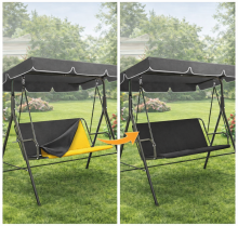 Z-HOME, 110 × 90 cm, Art.23207O, replacement garden swing seat cover, waterproof base material