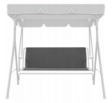 Z-HOME, 110 × 90 cm, Art.23207S, replacement garden swing seat cover, waterproof base material