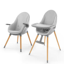 Kinderkraft Fini Up  2-in-1 Art.281215 Grey Высокий Стул