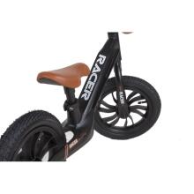 Aga Design Qplay Racer Art.281262 Grey Children's runner bike with a metal frame and inflatable wheels