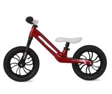 Aga Design Qplay Racer Art.281263 Black  Children's runner bike with a metal frame and inflatable wheels