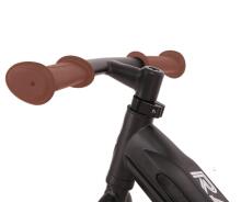 Aga Design Qplay Racer Art.281263 Black  Children's runner bike with a metal frame and inflatable wheels