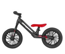 Aga Design Qplay Racer Art.281263 Black  Children's runner bike with a metal frame and inflatable wheels