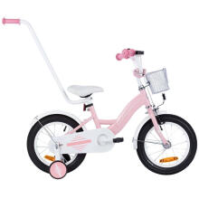 Велосипед - XXV- TOMABIKE 14"  - ПЛАТИНОВЫЙ - СВЕТЛО-РОЗОВЫЙ