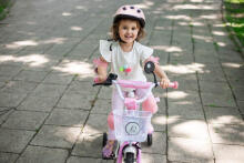 Велосипед - XXV- TOMABIKE 14"  - ПЛАТИНОВЫЙ - СВЕТЛО-РОЗОВЫЙ